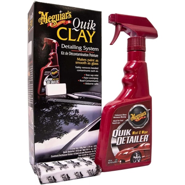 Meguiar's Quick Clay Starter Kit Decontaminare Vopsea G1116EUMG